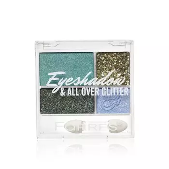 Палетка теней для век Farres All Over Glitter 04 4 цвета 5,9г