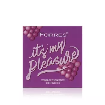 Палетка теней для век Farres It's My Pleasure 9 цветов 9г