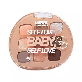 Палетка теней для век Love Generation Self love, Baby, Self love 01 7,2г