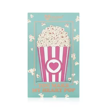 Палетка теней и глиттеров для век BeYoung You make my heart pop 18 оттенков 20г