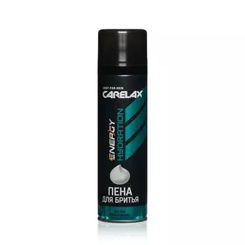 Пена для бритья Carelax Energy Hydration 200мл