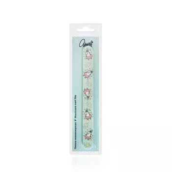 Пилка Ameli двусторонняя для ногтей , цветная