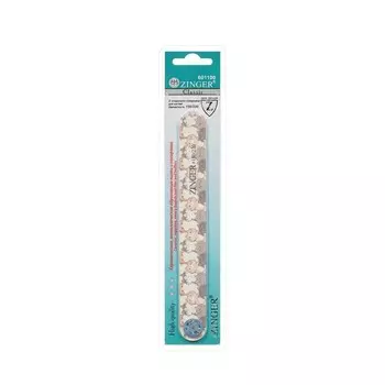 Пилка для маникюра прямая Zinger Classic " Cats " 150/220