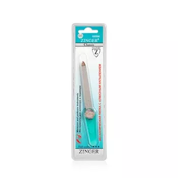 Пилка Zinger для ногтей Алмазная цветная