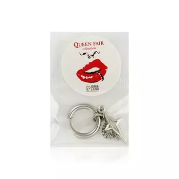 Пирсинг в ухо Queen Fair " кольцо " звезда полярная