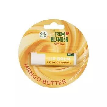 Питательный бальзам для губ Only Bio From Blender with Love Mango Butter 4,5г