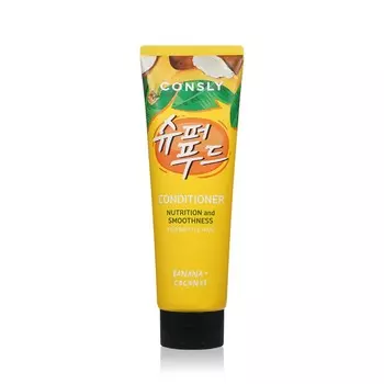 Питательный и разглаживающий кондиционер для волос Consly Nutrition & Smoothness с экстрактом банана и кокосовой водой 250мл