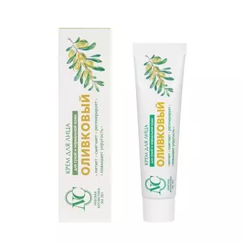 Питательный крем Невская Косметика для лица " оливковый " для сухой и нормальной кожи 40г