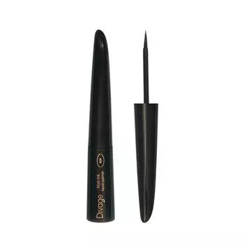 Подводка для век Divage Matt Ink liquid eyeliner 01 Черная 8мл