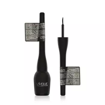 Подводка для век Lavelle с кисточкой 01 Черная 5мл