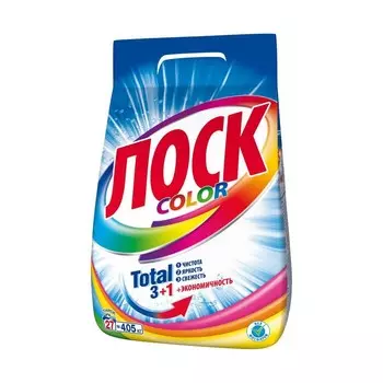 Порошок для стирки цветного белья Лоск Color 4,05кг