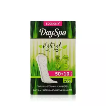 Прокладки Day Spa ежедневные гигиенические classic soft 50шт + 10шт