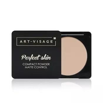 Пудра для лица Art-Visage Perfect Skin для жирной и комбинированной кожи 211 Теплый беж 7г