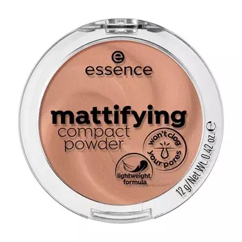 Пудра для лица Essence Mattifying compact powder 02 12г