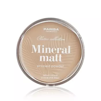 Пудра для лица Parisa Cosmetics Mineral Matt 01 , Светло-бежевый , 10г