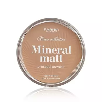 Пудра для лица Parisa Cosmetics Mineral Matt 02 , Насыщенно-бежевый , 10г