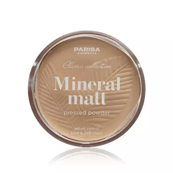 Пудра для лица Parisa Cosmetics Mineral Matt 04 , Кремово-бежевый , 10г