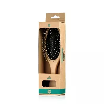 Расческа массажная для мокрых волос Ameli овальная , деревянная