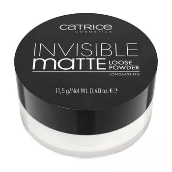 Рассыпчатая пудра для лица Catrice Invisible Matt Loose powder 001 11,5г