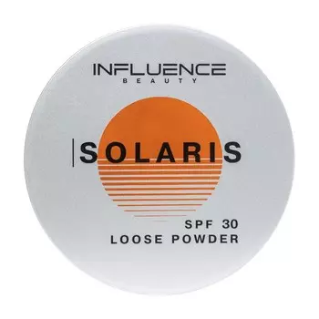 Рассыпчатая пудра для лица Influence Beauty Solaris SPF 30 01 4г