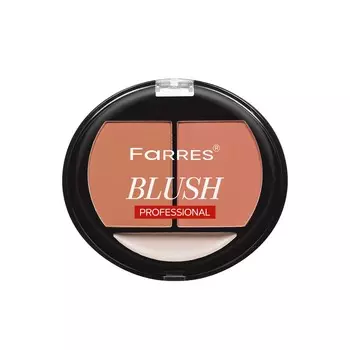 Румяна для лица Farres Rouge 02 3 цвета 6г