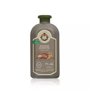 Ржаной шампунь для волос Рецепты бабушки Агафьи Сибирская травница " объём и сила " 500мл