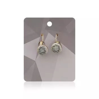 Серьги Queen Fair " Конфетти " вспышка, цвет Микс