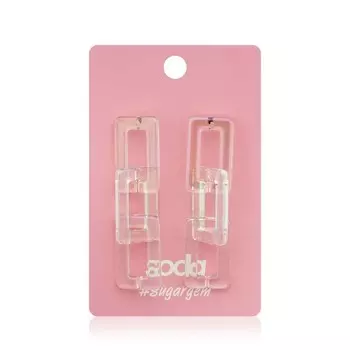 Серьги Soda " Holo Chain "