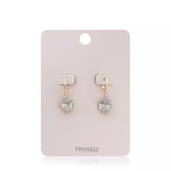 Серьги Twinkle " Golden Drops "