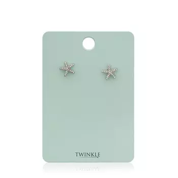 Серьги Twinkle " Seastars "