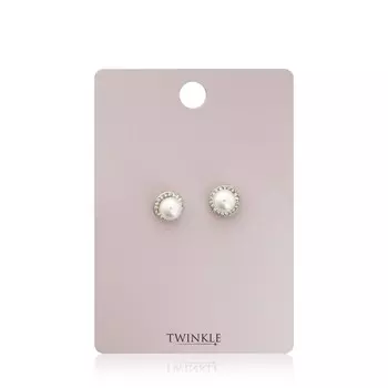 Серьги Twinkle " Shiny Pearls "