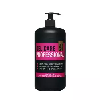 Шампунь для поврежденных волос Delicare Professional 1000мл