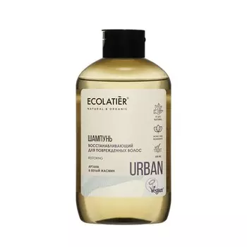 Шампунь для поврежденных волос Ecolatier Urban " восстанавливающий " 600мл