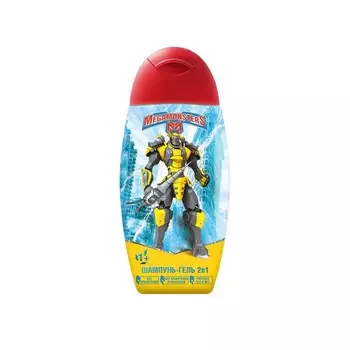 Шампунь - гель для душа MegaMonsters 2 в 1 300мл