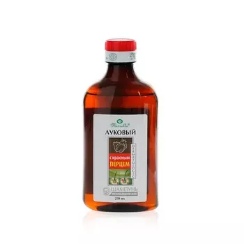 Шампунь Mirrolla " Луковый " с красным перцем , от выпадения волос 250мл