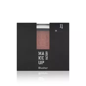 Шелковистые румяна для лица Make Up Factory Blusher 25 6г