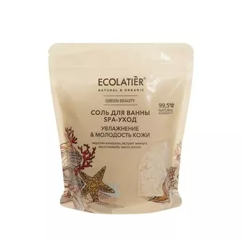 Соль для ванны SPA-уход Ecolatier Увлажнение и Молодость 600г