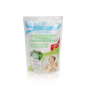 Соль ФИТОкосметик Противопростудная Камчатских термальных источников для ванны 500г + 30г