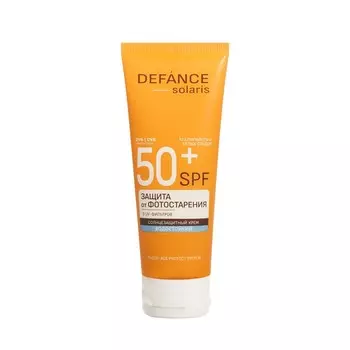 Водостойкий солнцезащитный крем для тела Defance Solaris SPF 50+ 75мл