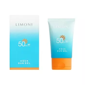 Солнцезащитный крем - гель для лица и тела LIMONI SPF 50+ 50мл