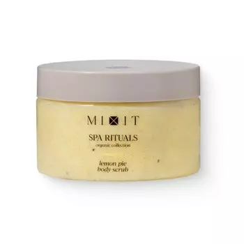 Соляной скраб - бальзам для тела Mixit Spa Rituals Lemon Pie 300г