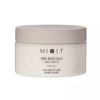 Соляной скраб - бальзам для тела Mixit Spa Rituals Coconut & Salt 300г