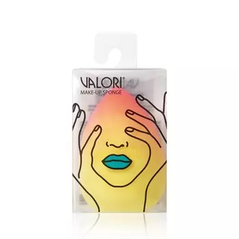 Спонж для макияжа Valori Make Up Sponge , градиент , капля