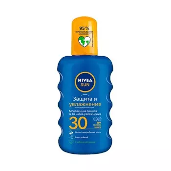 Спрей для загара NIVEA Sun " Защита и увлажнение " SPF 30 200мл