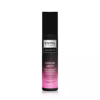 Спрей - термозащита Estel Secrets для окрашенных и мелированных волос " Сияние цвета " 200мл