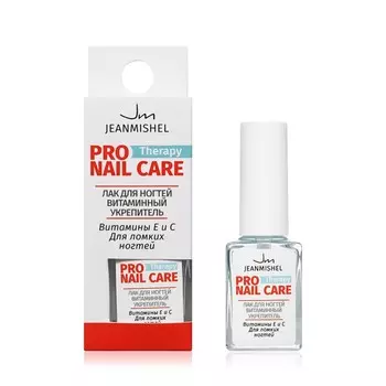 Средство для ногтей Jeanmishel Pro nail care витаминный укрепитель 6мл