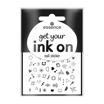 Стикеры для ногтей Essence Get your ink on 80шт