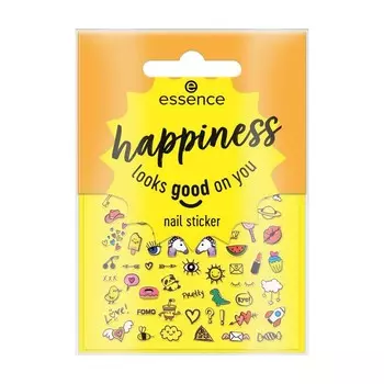 Стикеры для ногтей Essence Happiness looks good 57шт
