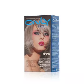 Стойкая краска Estel Only для волос 9/76 Блондин коричнево-фиолетовый