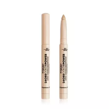 Стойкие тени - карандаш для век DEBORAH Milano 24ORE Color Power 01 1,4г